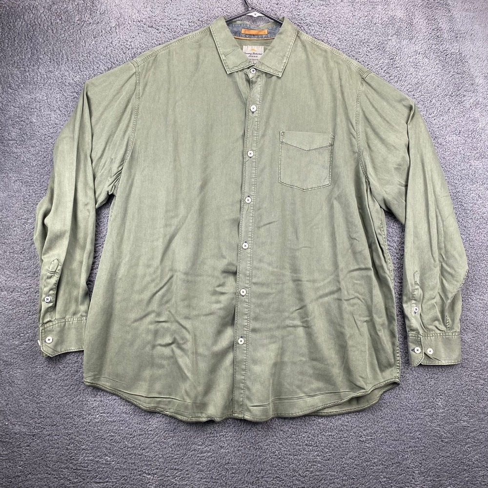 Tommy Bahama Jeans Island‎ Crafted Button Up Long Sleeve Shirt
